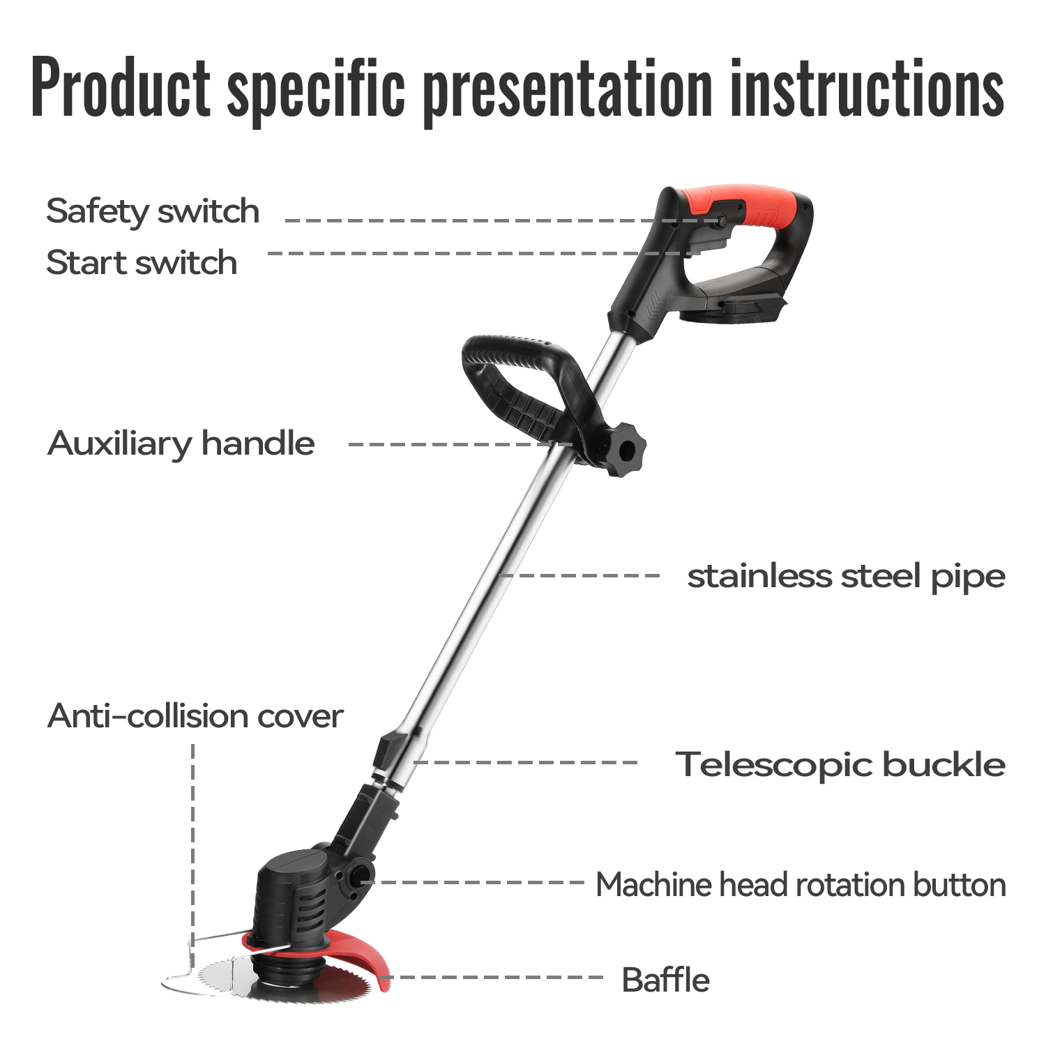 Lithium Electric Grass Trimmer - Power Tools Portable review and price