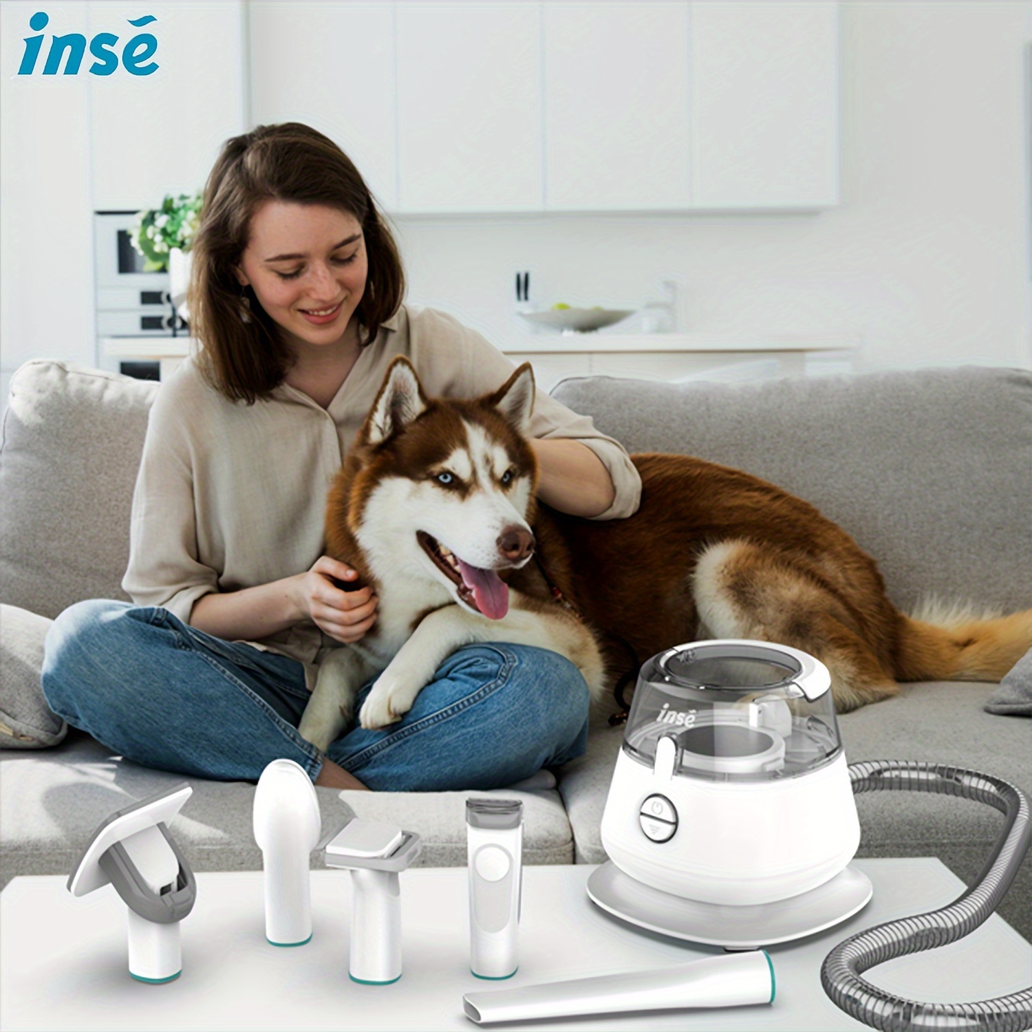 INSE P20 Pet Grooming Vacuum C - Power Tools Vacuum review and price