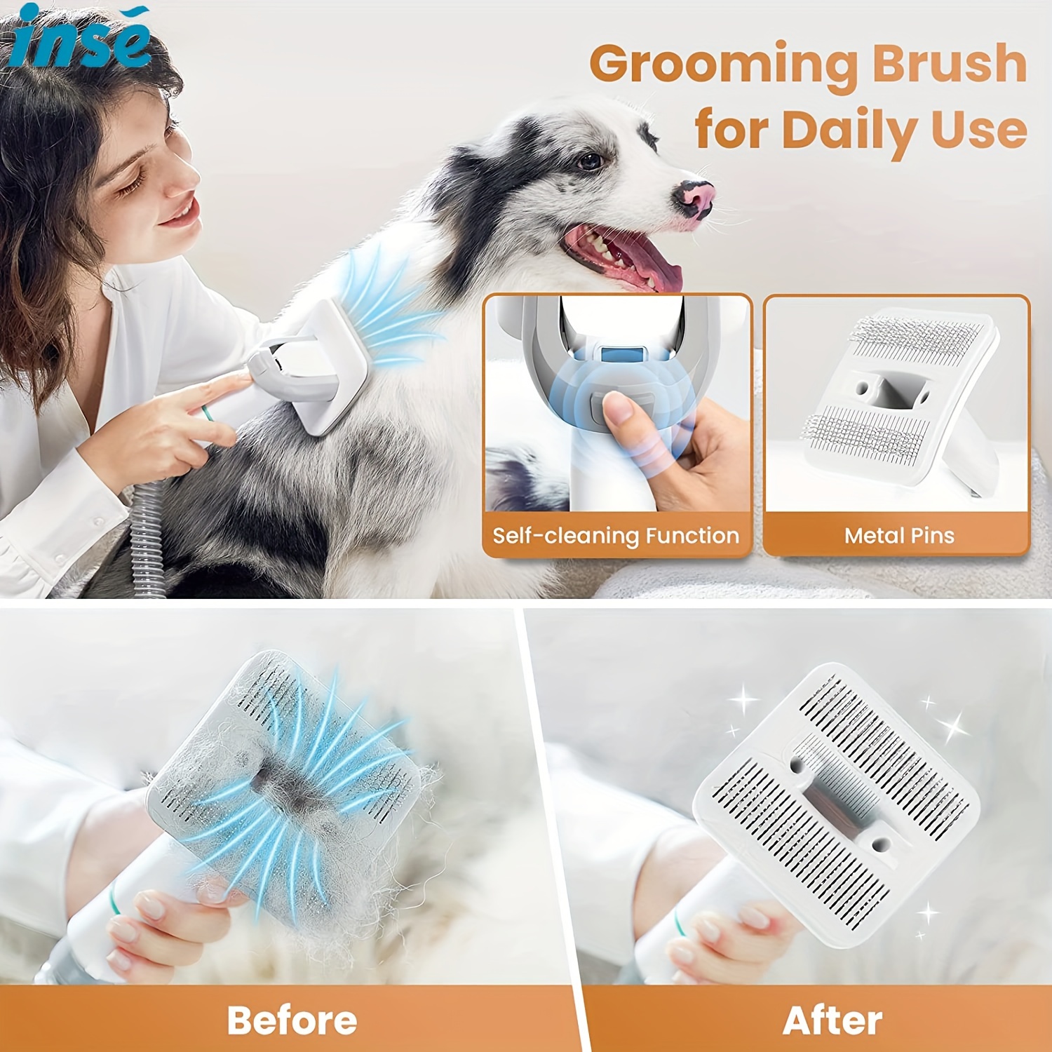 INSE P20 Pet Grooming Vacuum C - Power Tools Vacuum review and price