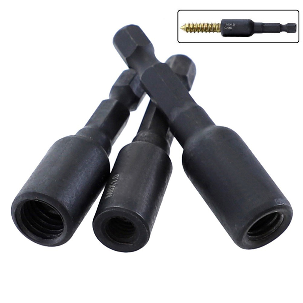 3Pcs Socket Adapter M6/M8/M10  - Power Tools Underwater review and price