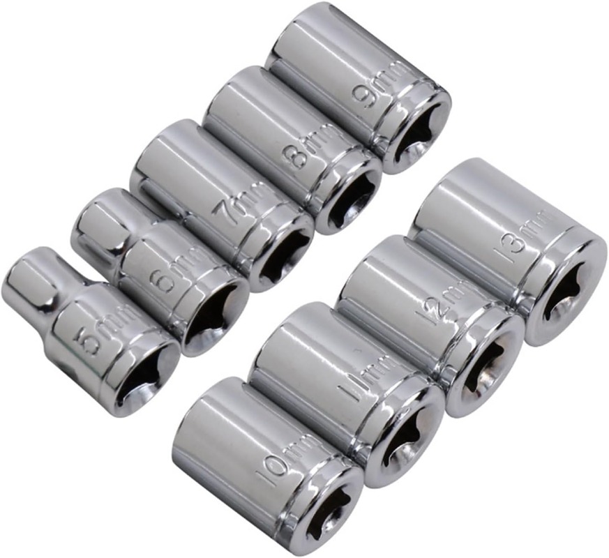 45/9Pcs 1/4 Inch Drive 5-13mm  - Power Tools Underwater review and price