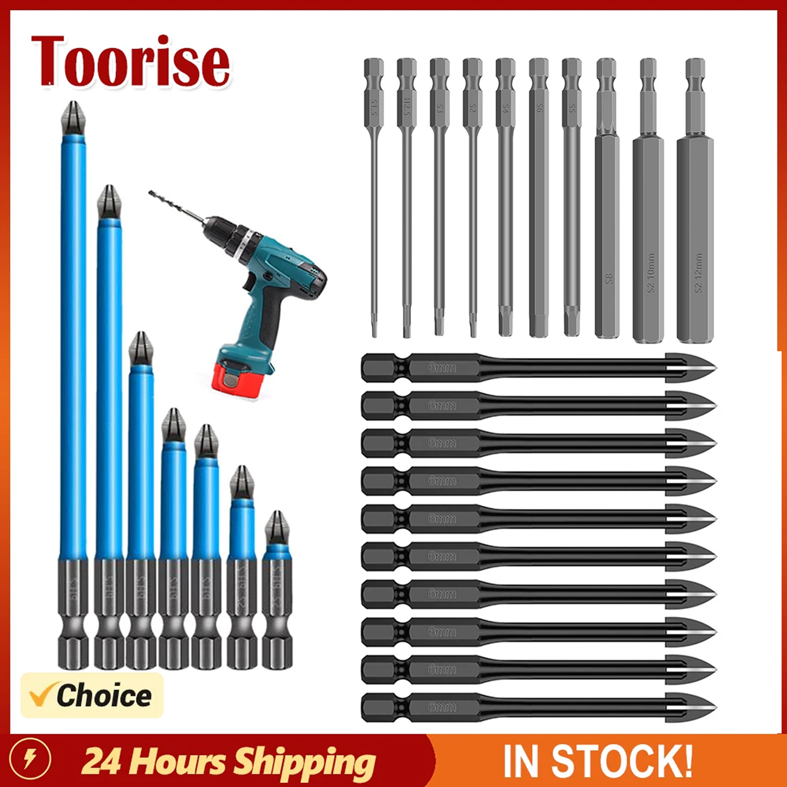 Hex Shank Drill Screw Driver B - Power Key Tools review and price