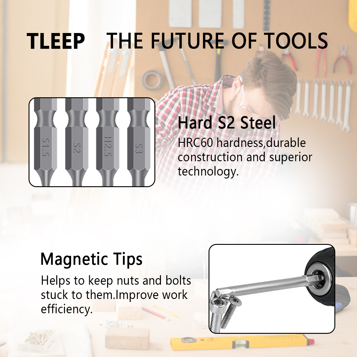 Hex Shank Drill Screw Driver B - Power Key Tools review and price