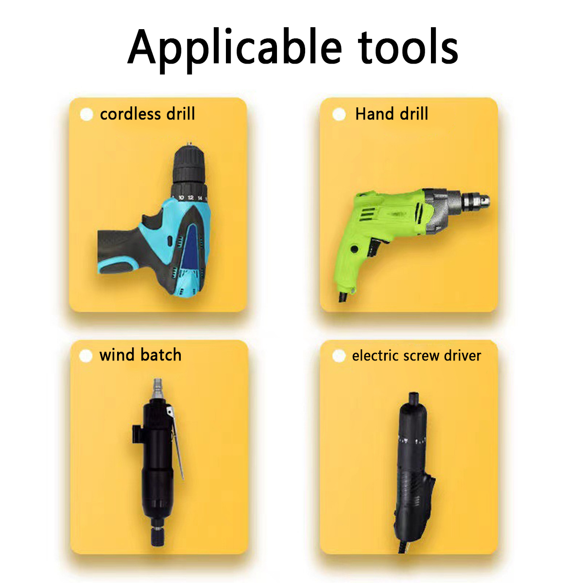 Hex Shank Drill Screw Driver B - Power Key Tools review and price