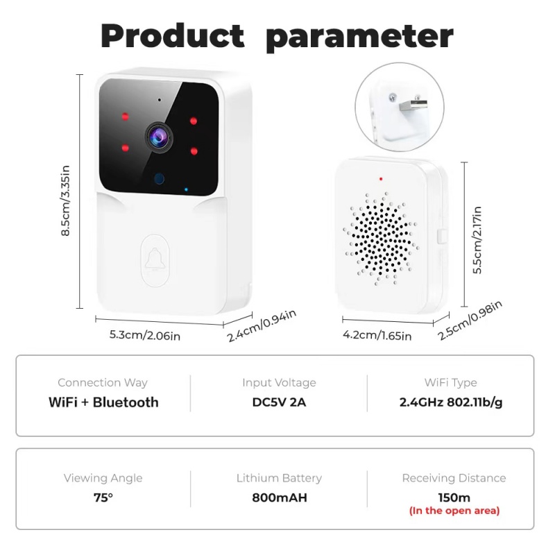 Doorbell Video Low-Power WiFi  - Power Tools Video review and price