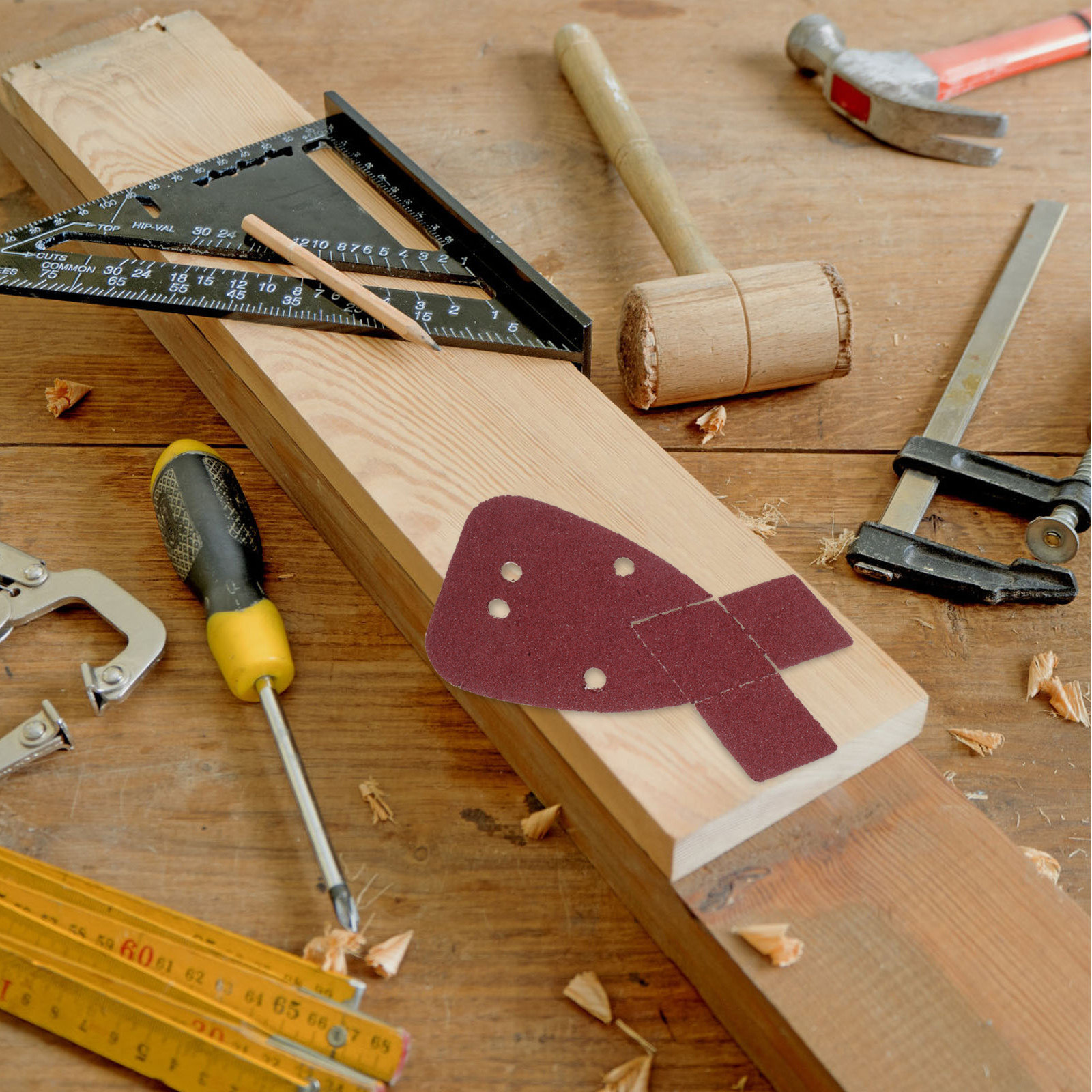 30Pcs Rabbit Shaped Sanding Pa - Detail Sander Corner review and price