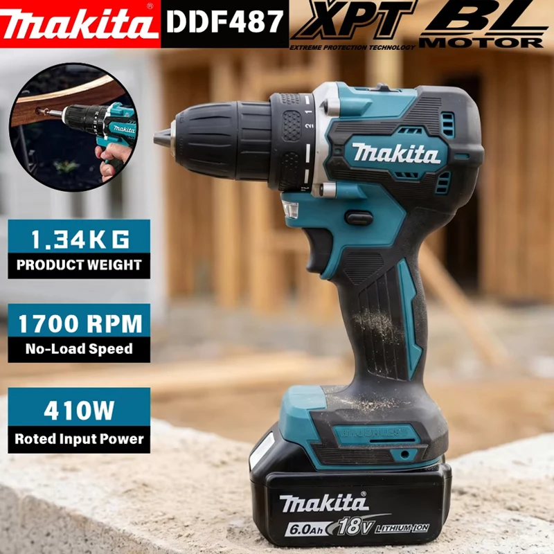 Makita DDF487 Cordless Driver  - Power Tools Underwater review and price
