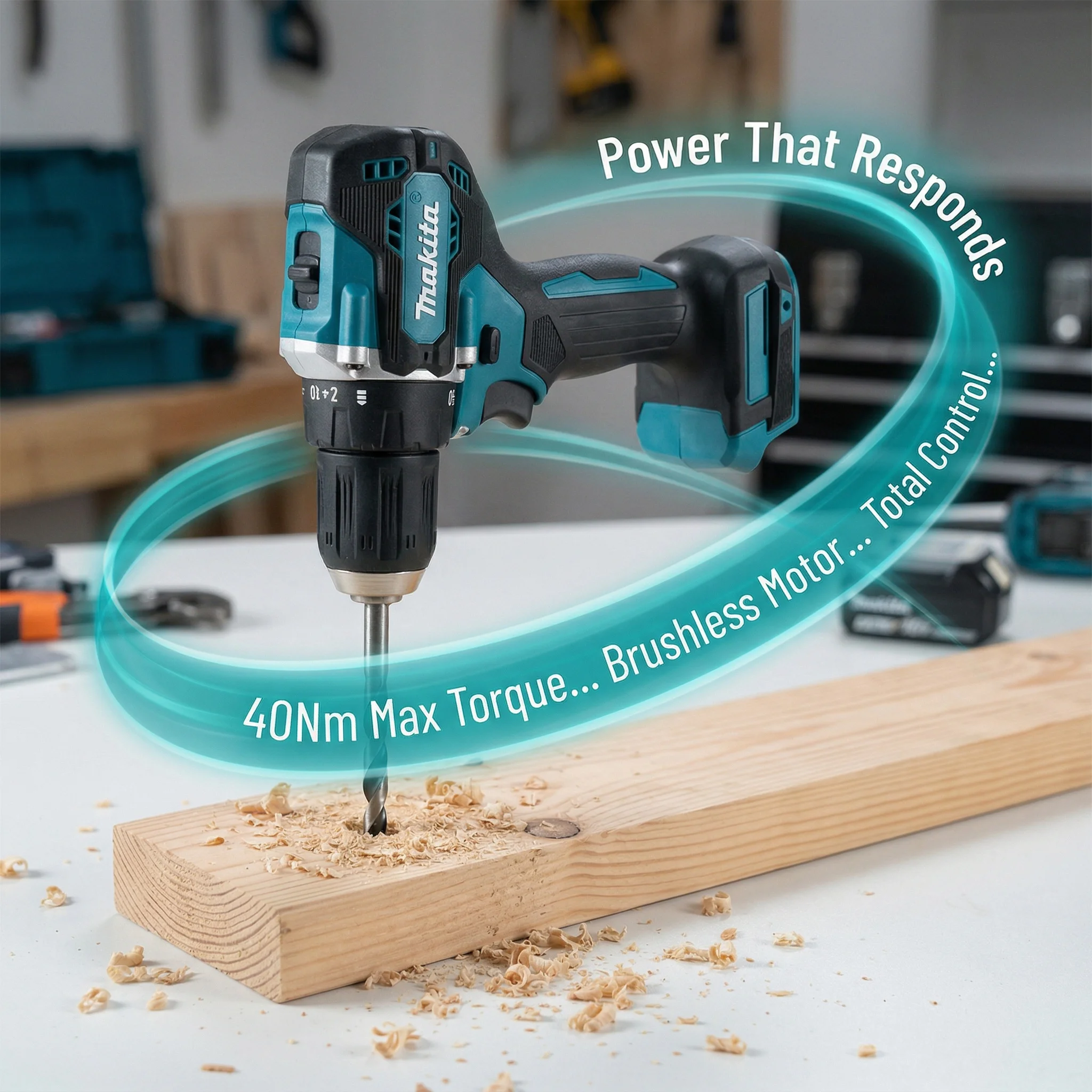 Makita DDF487 Cordless Driver  - Power Tools Underwater review and price