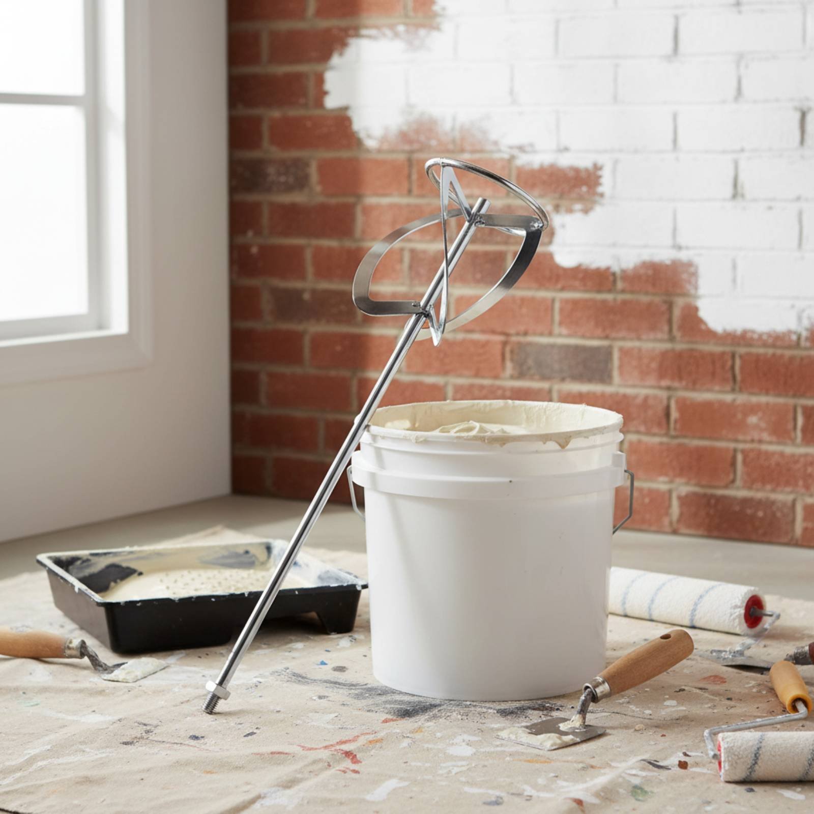 Cement Blender Paddle Efficien - Power Tools Types review and price