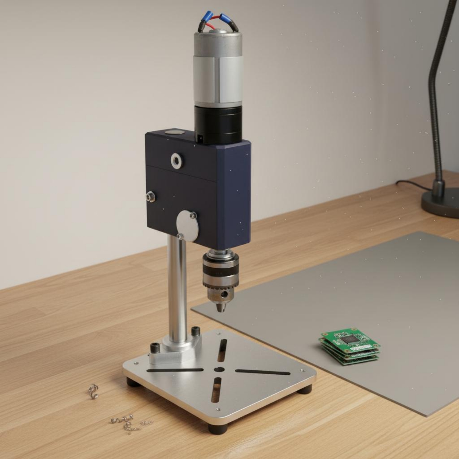 Mini Drill Press Compact Deskt - Power Tools Portable review and price