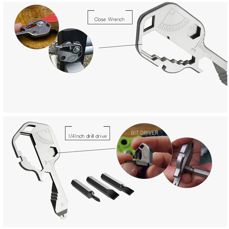 EDC24 in 1 Multifunction key t - Power Key Tools review and price