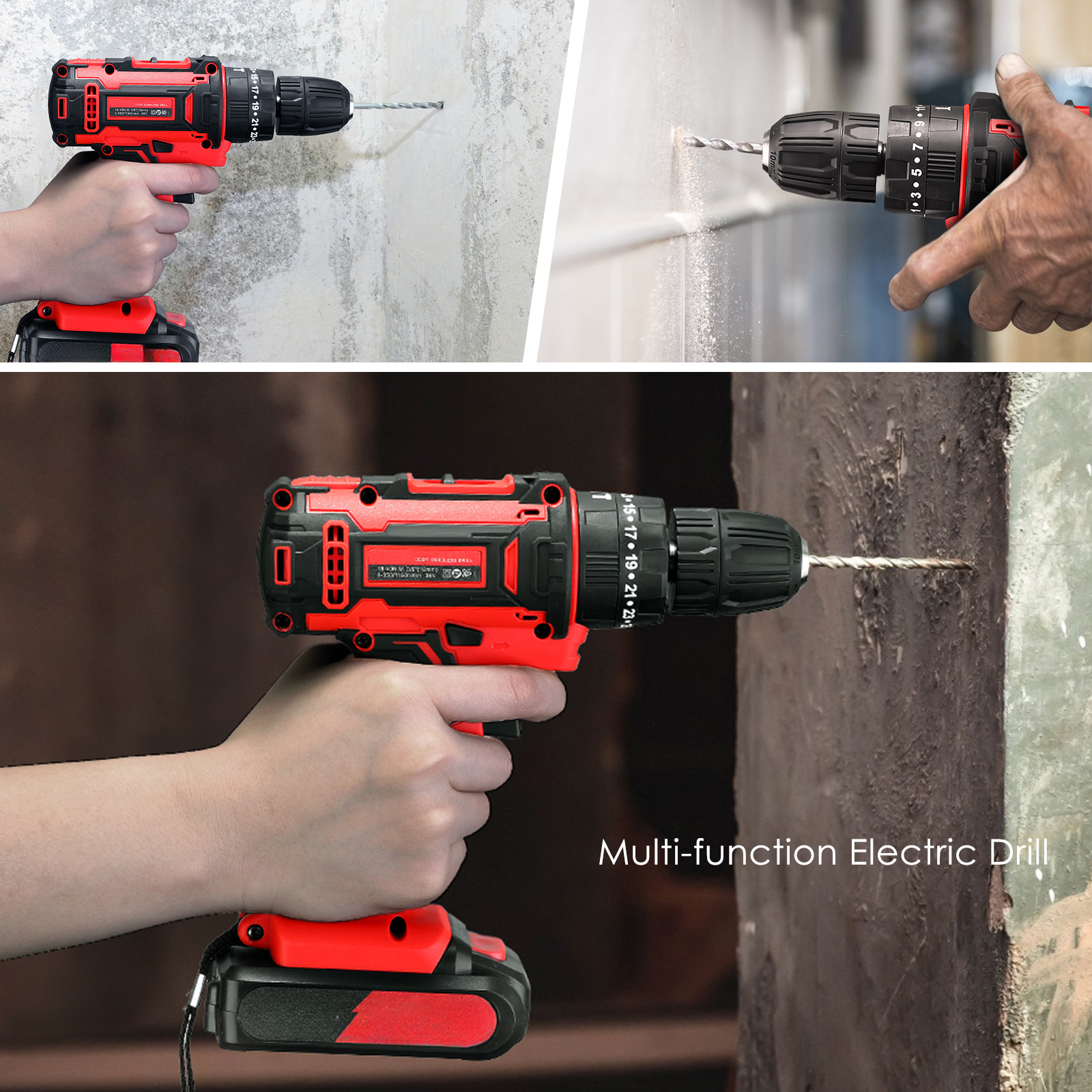 21V 12V Impact Cordless Drill  - Power Tools Quotes review and price