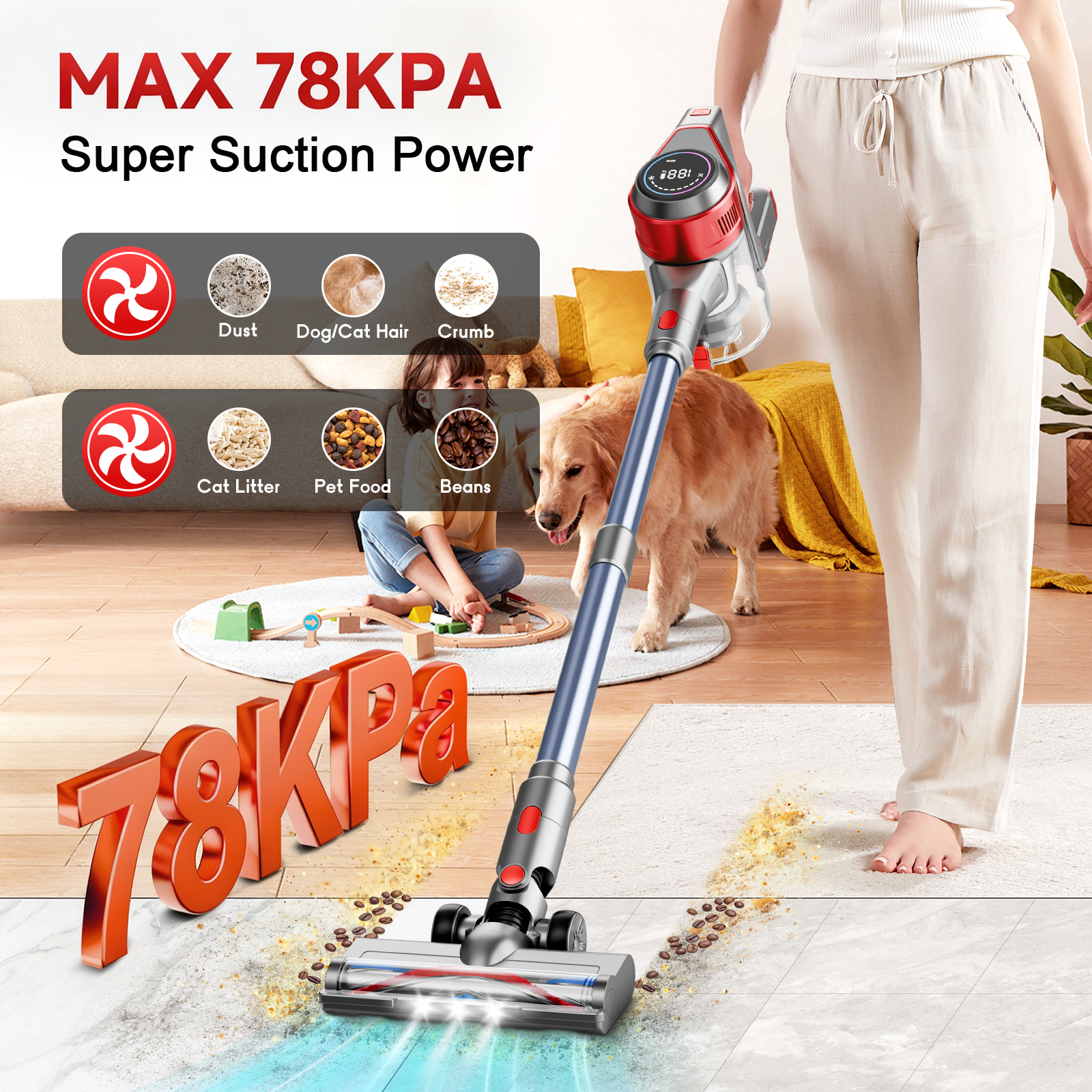 Honki Cordless Vacuum Cleaner  - Power Tools Vacuum review and price