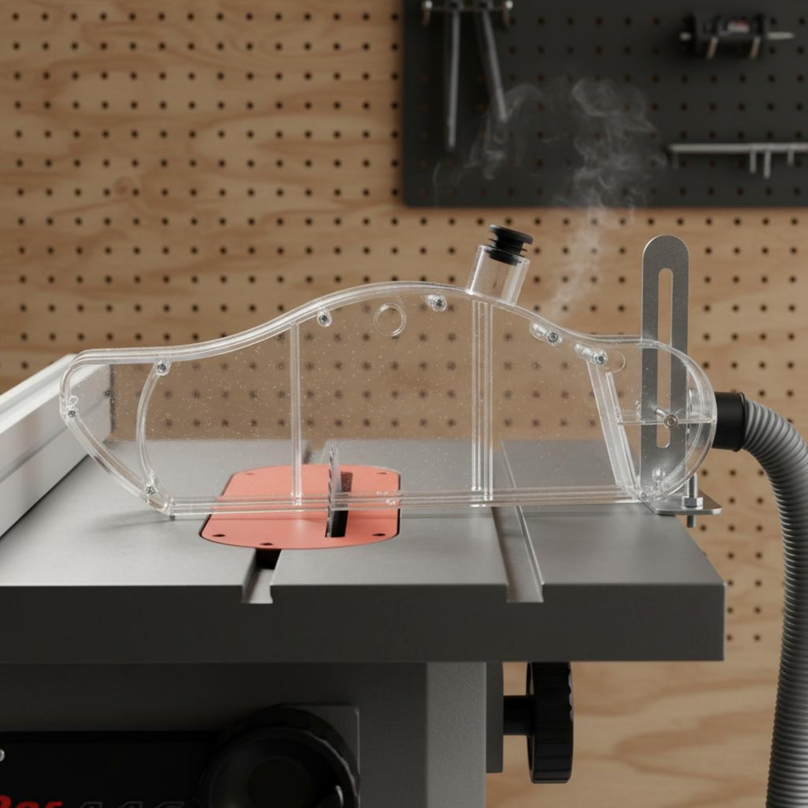 Table Saw Dust Guard Transpare - Power Tools Vacuum review and price